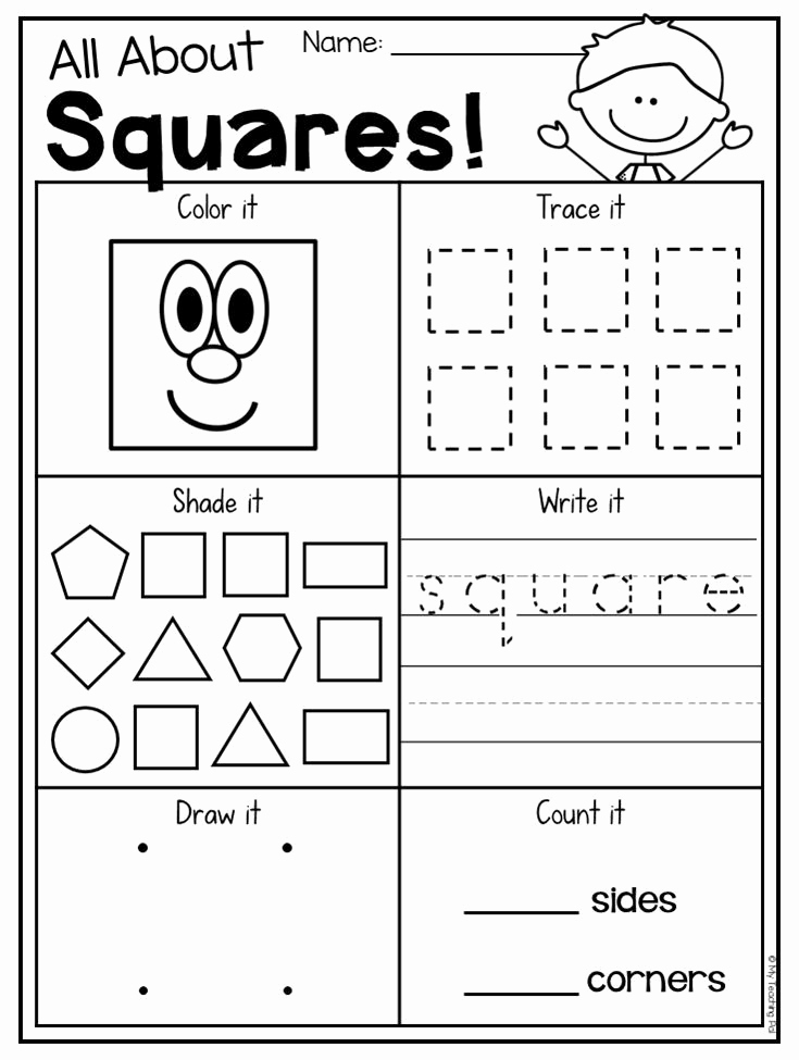 2d Shapes Worksheets Kindergarten Inspirational Kindergarten 2d and 3d Shapes Worksheets