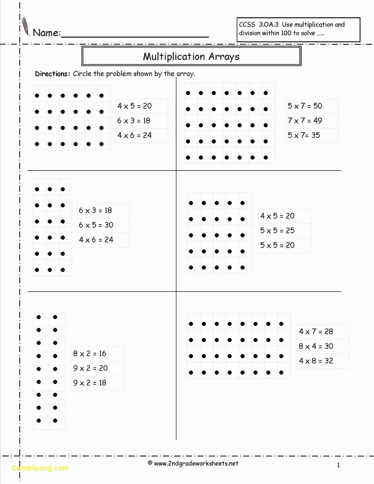 2nd Grade Multiplication Worksheets Awesome Free 2nd Grade Worksheets