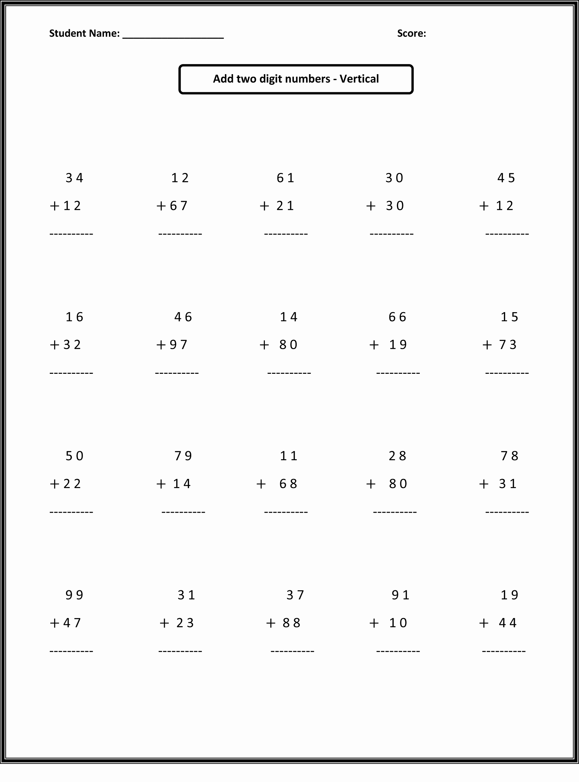 2nd Grade Multiplication Worksheets Beautiful Free 2nd Grade Math Worksheets