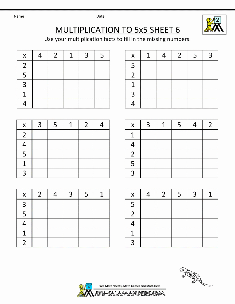 2nd Grade Multiplication Worksheets New Multiplication Worksheets for 2nd Grade Worksheets Download
