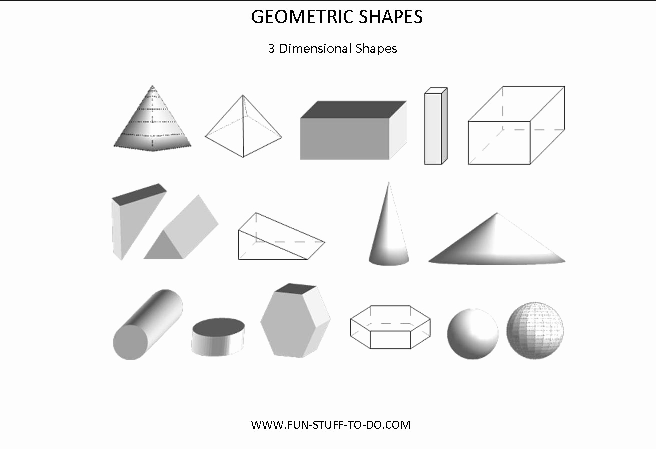 3 Dimensional Shapes Worksheet Best Of 12 Best Of 3 Dimensional Shape Worksheets Printable