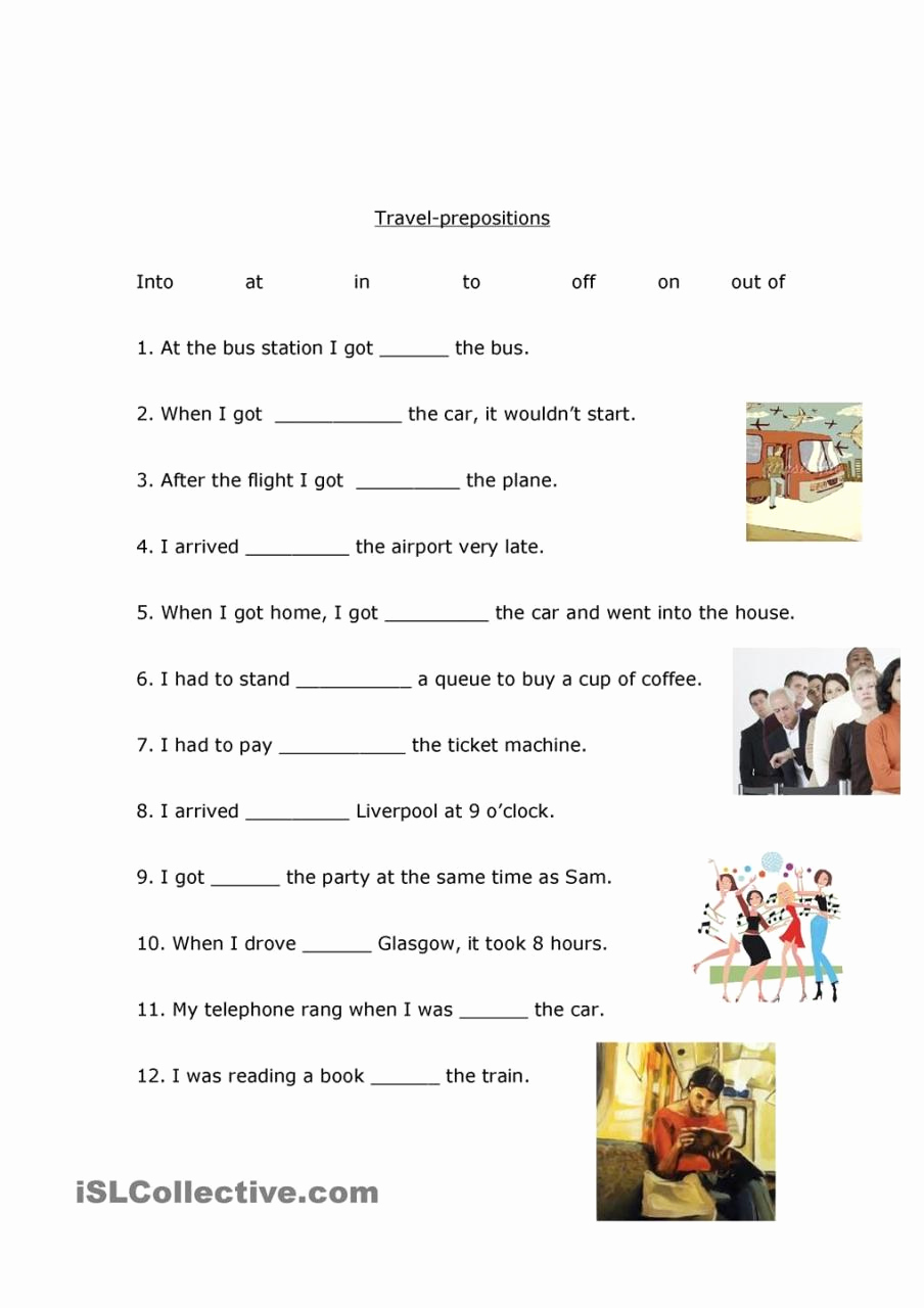 3rd Grade Preposition Worksheets Elegant Worksheets for Grade 3 English Grammar Prepositions