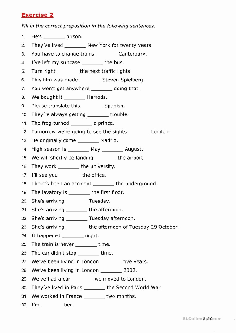 3rd Grade Preposition Worksheets Unique 20 3rd Grade Preposition Worksheets