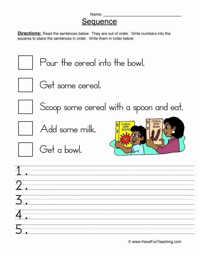 3rd Grade Sequencing Worksheets Luxury 20 3rd Grade Sequencing Worksheets