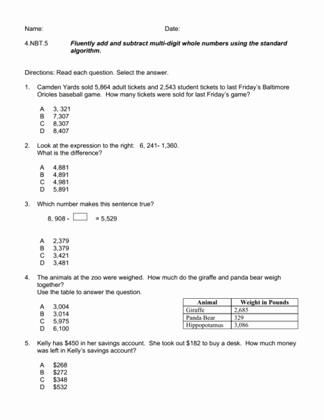 4 Nbt 6 Worksheets Awesome 16 [pdf] 4 Nbt A 1 Worksheets Printable Zip Docx Download