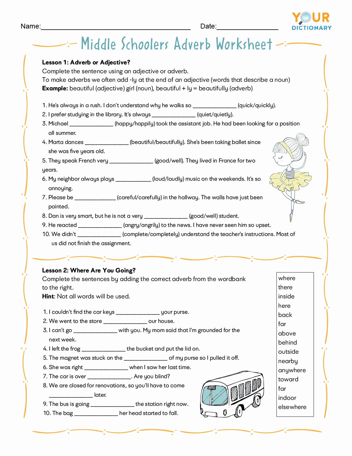 4th Grade Adverb Worksheets Awesome 20 4th Grade Adverb Worksheets