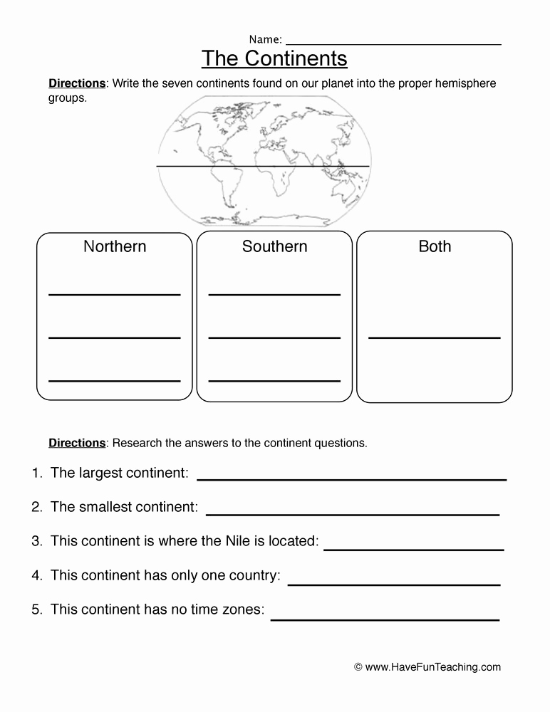 4th Grade Map Skills Worksheets Lovely Free Printable Map Skills Worksheets for 4th Grade