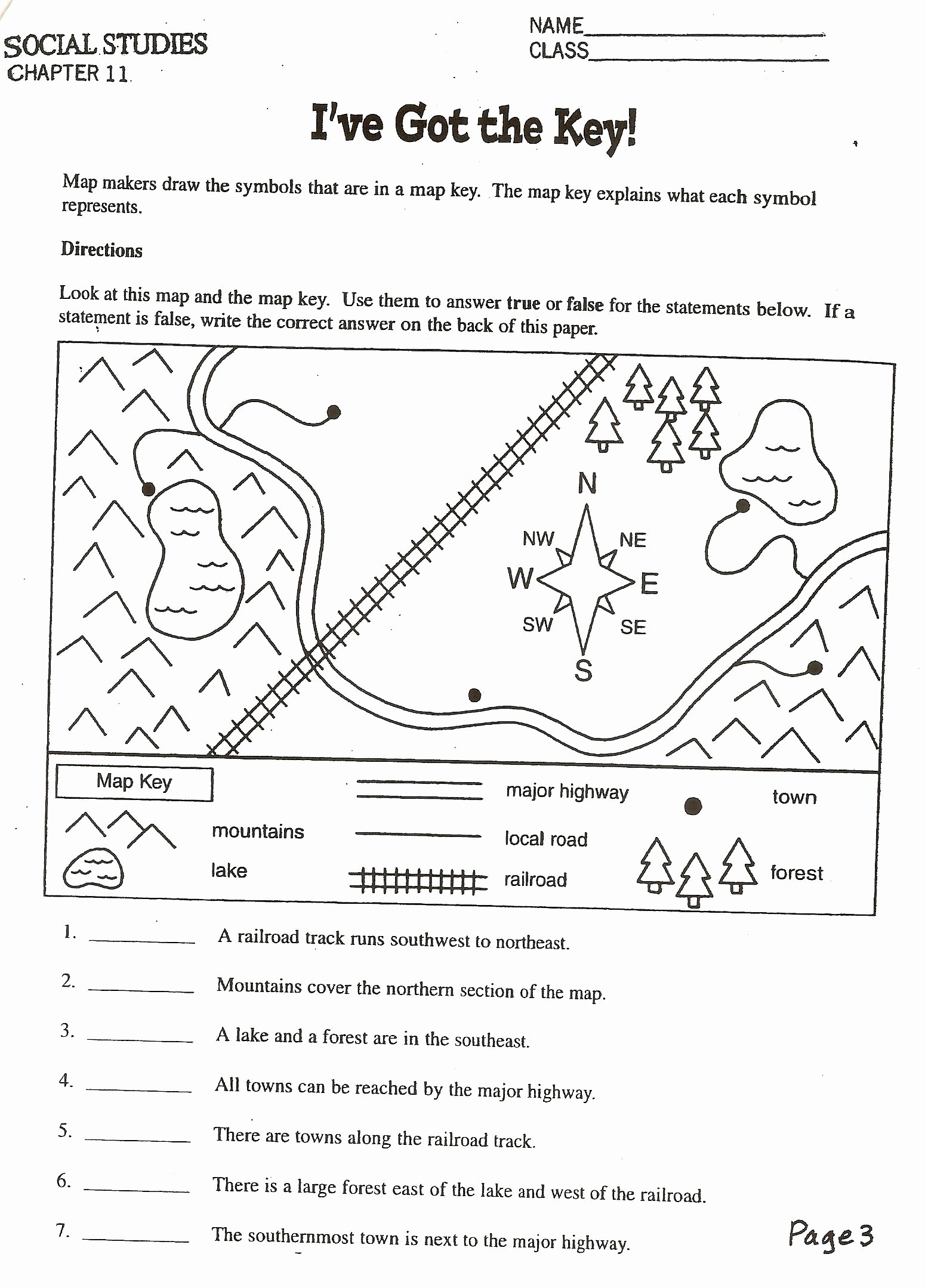 4th Grade Map Skills Worksheets Lovely Printable Map Skills Worksheets for 4th Grade Awesome Map