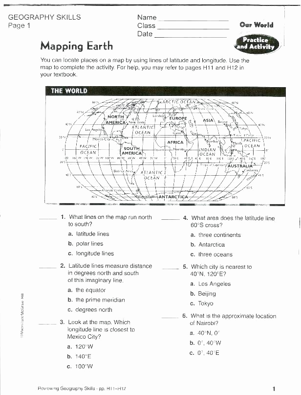 5th Grade Geography Worksheets Beautiful 25 5th Grade Geography Worksheets