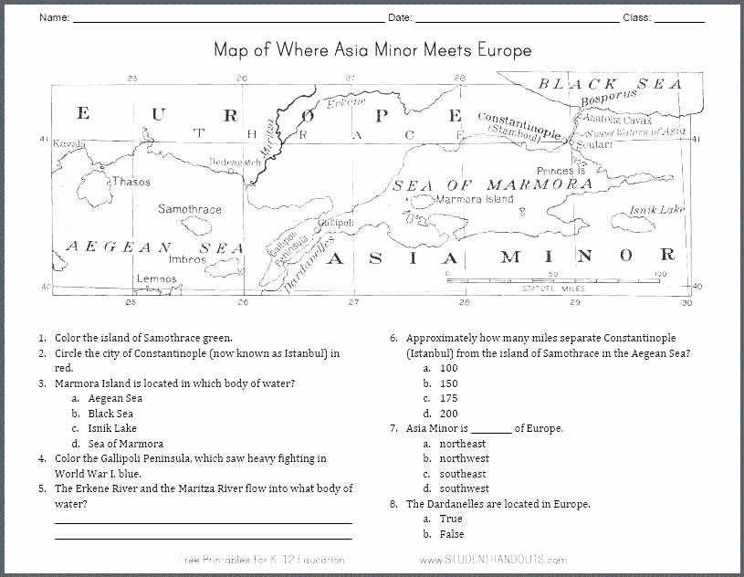 5th Grade Geography Worksheets Unique 25 5th Grade Geography Worksheets