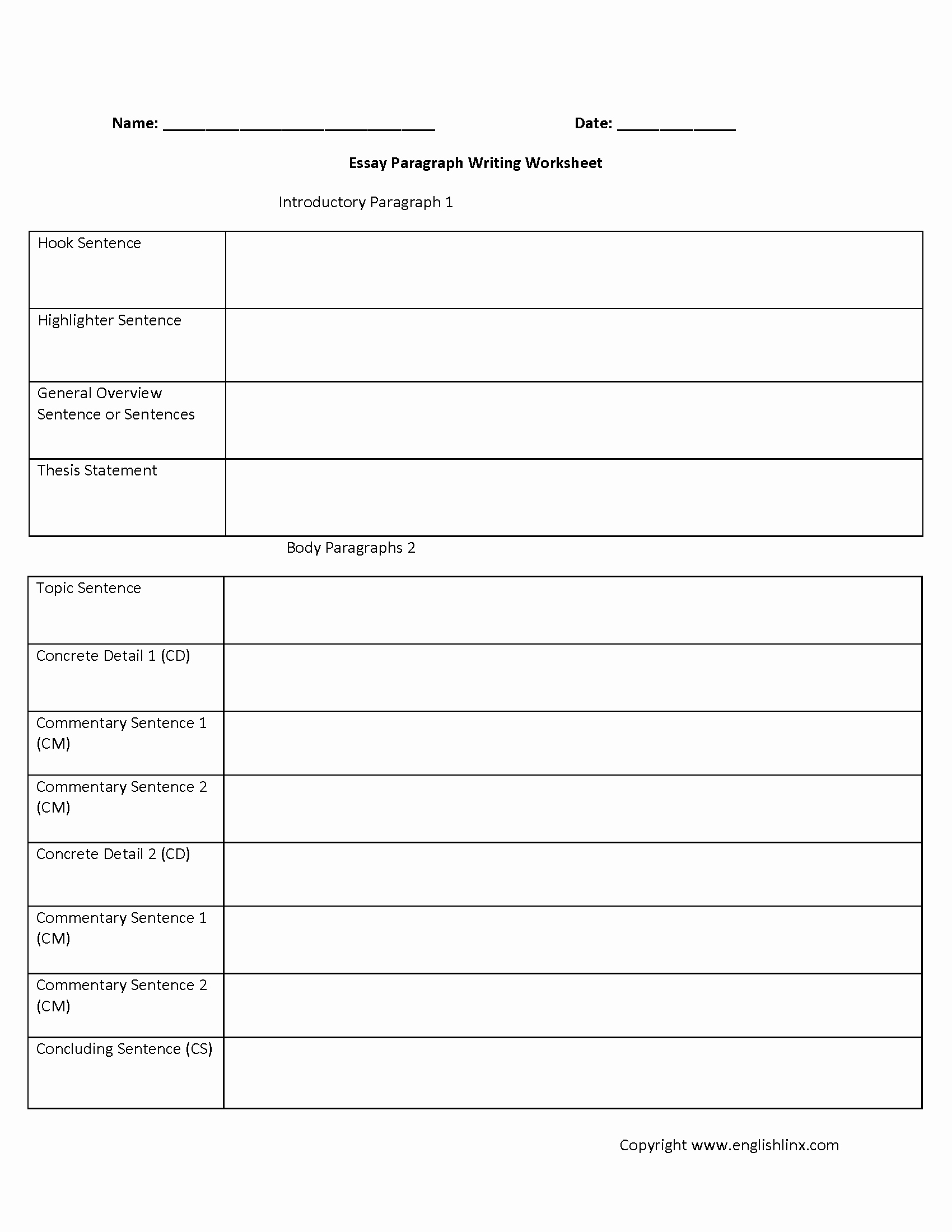 6th Grade Essay Writing Worksheets Elegant 16 Best Of 6th Grade Sentence Structure Worksheets