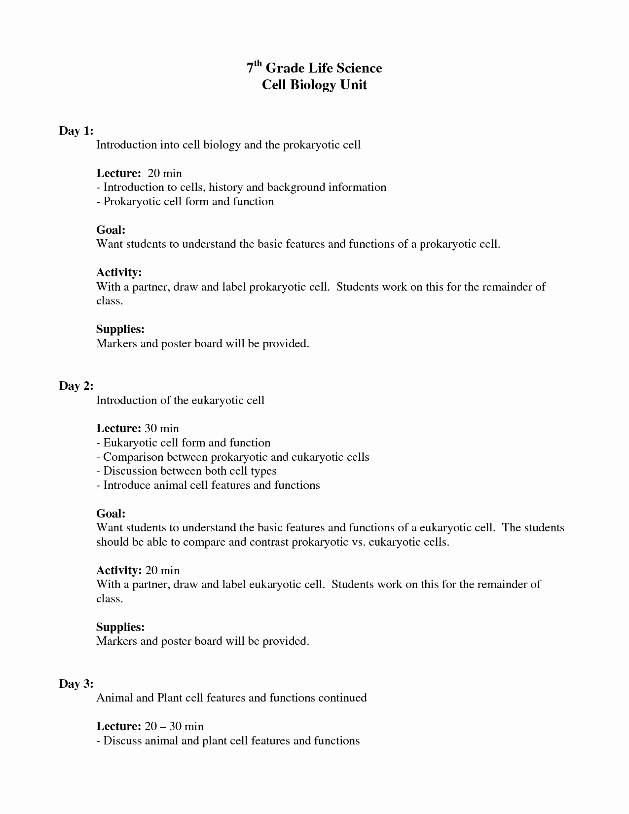 7th Grade Life Science Worksheets New 19 Best Of Cells Worksheets Grade 7 Plant and