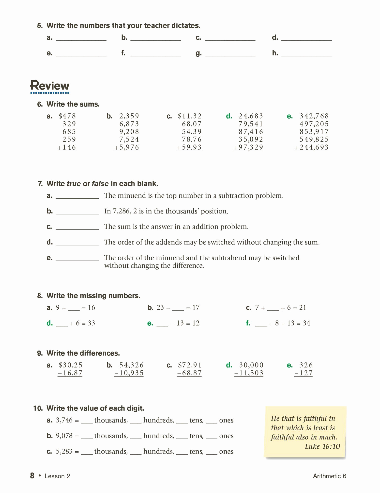 Abeka 3rd Grade Math Worksheets Beautiful 4th Grade Abeka Math Worksheets Amazon Abeka 6th Grade In