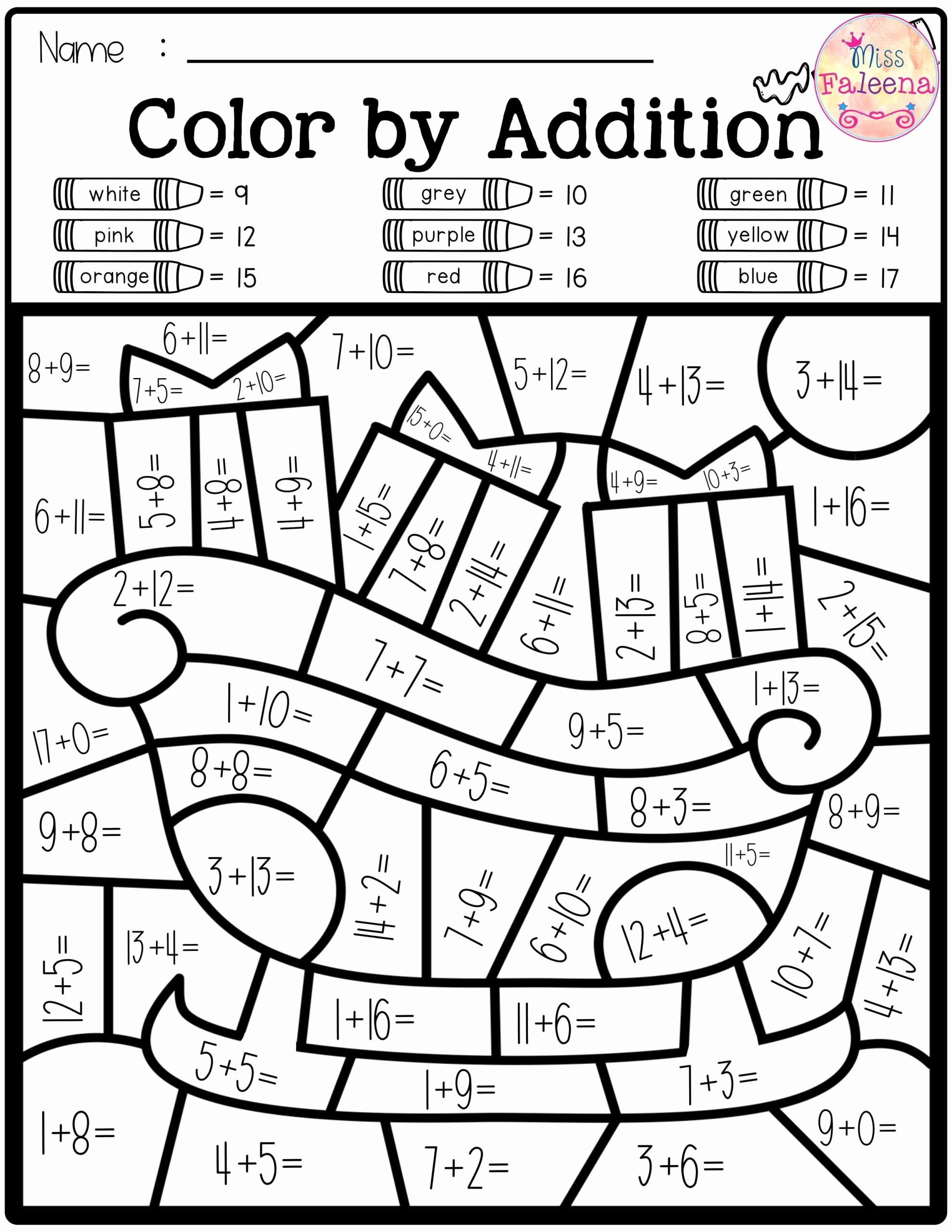 Addition Mystery Picture Worksheets Fresh Free Christmas Mystery Picture Math Worksheets
