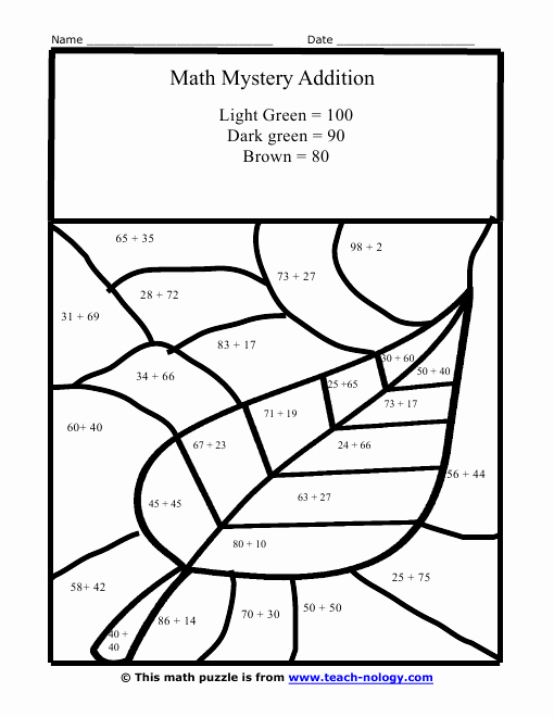 Addition Mystery Picture Worksheets Lovely Image Result for 1st Grade Fall Math Worksheets