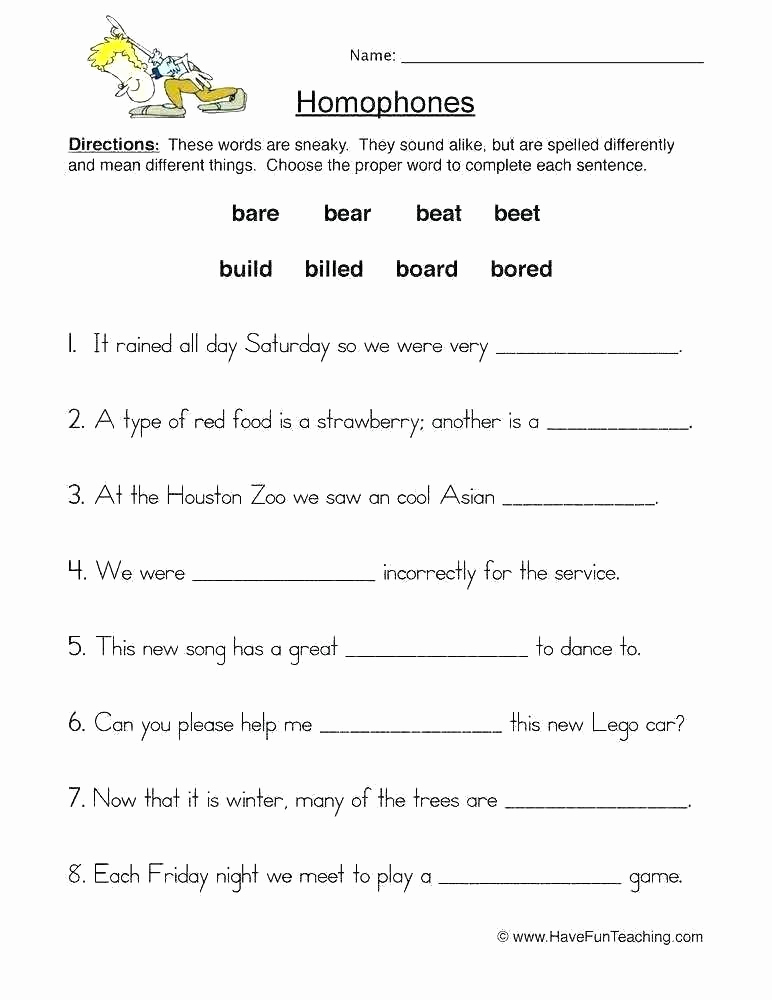 Alliteration Worksheets with Answers Unique 20 Alliteration Worksheets for Middle School Dzofar