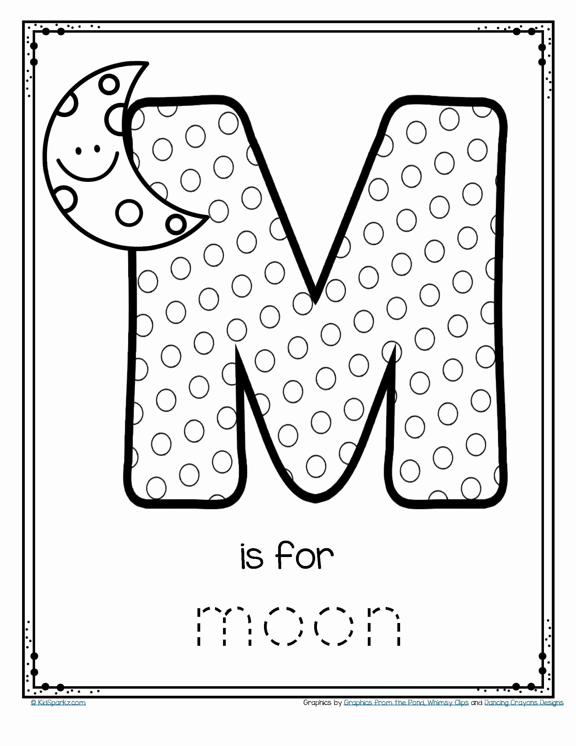 Aloha Math Worksheets New Aloha Math Worksheets Free M Is For Moon Alphabet Letter Simple