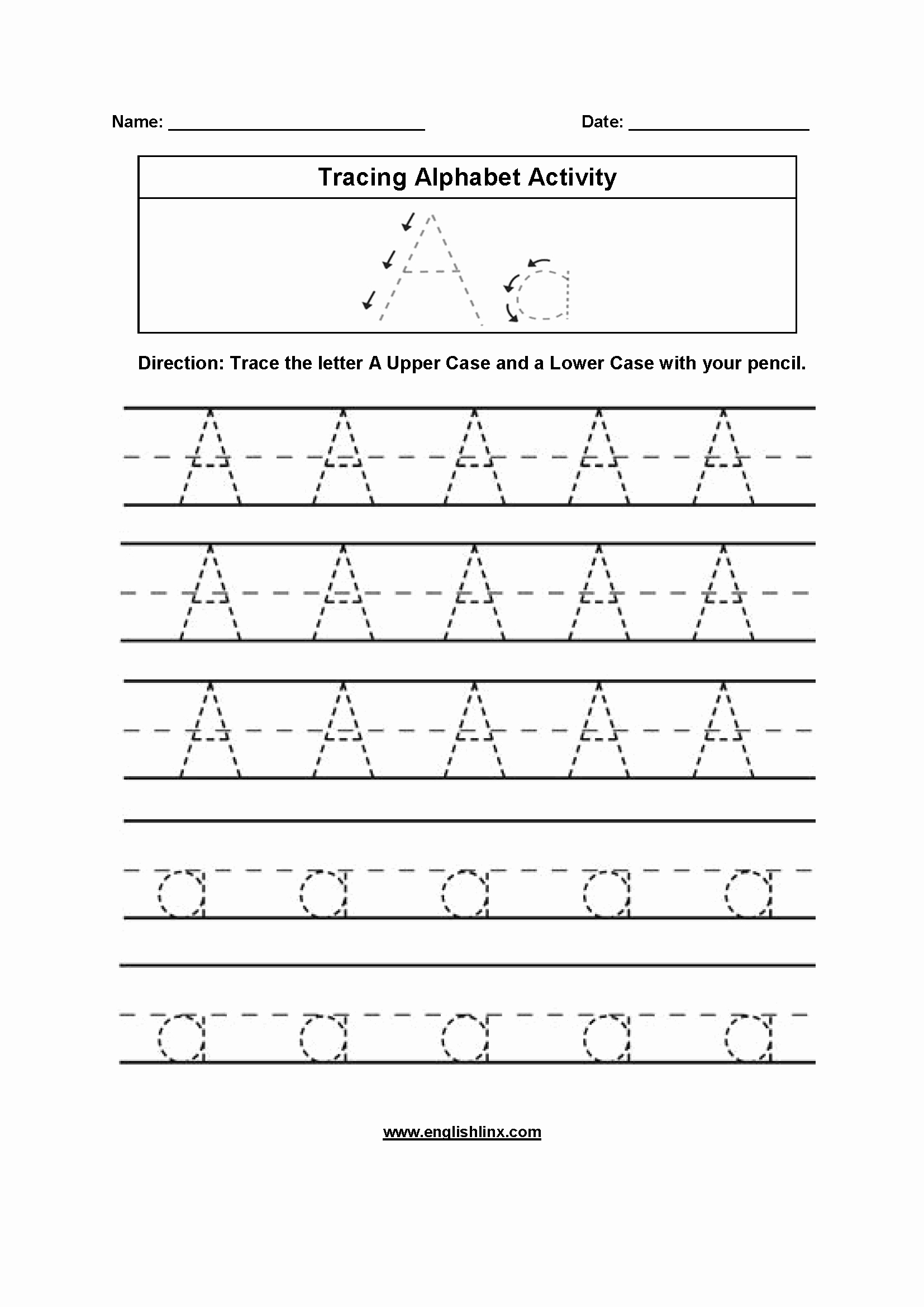 Alphabet Tracing Worksheets Pdf Beautiful Alphabet Worksheets