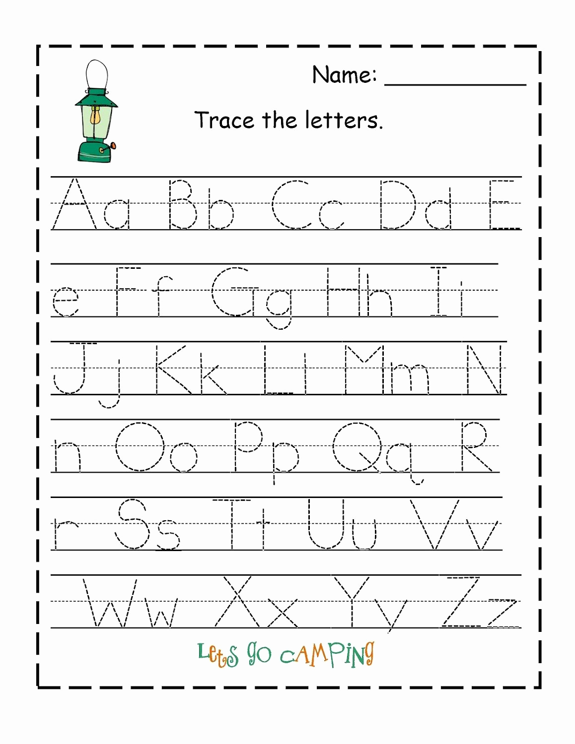 Alphabet Tracing Worksheets Pdf Unique Letter Tracing Worksheets Pdf A Z