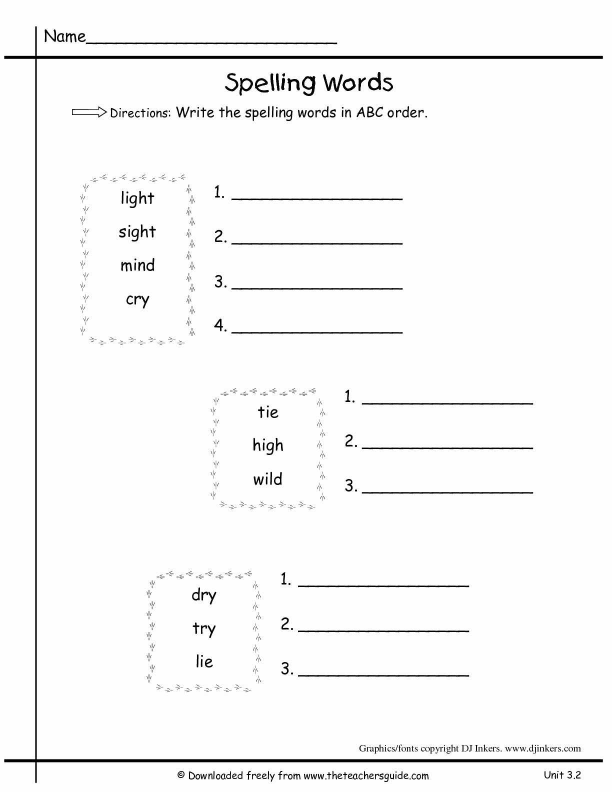 Alphabetical order Worksheets 2nd Grade Awesome 12 Best Of Abc Outline Worksheet Alphabet Letter
