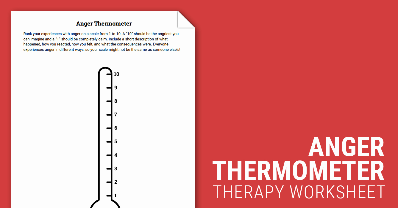 Anger thermometer Worksheet Lovely Anger thermometer Worksheet – Worksheets Samples