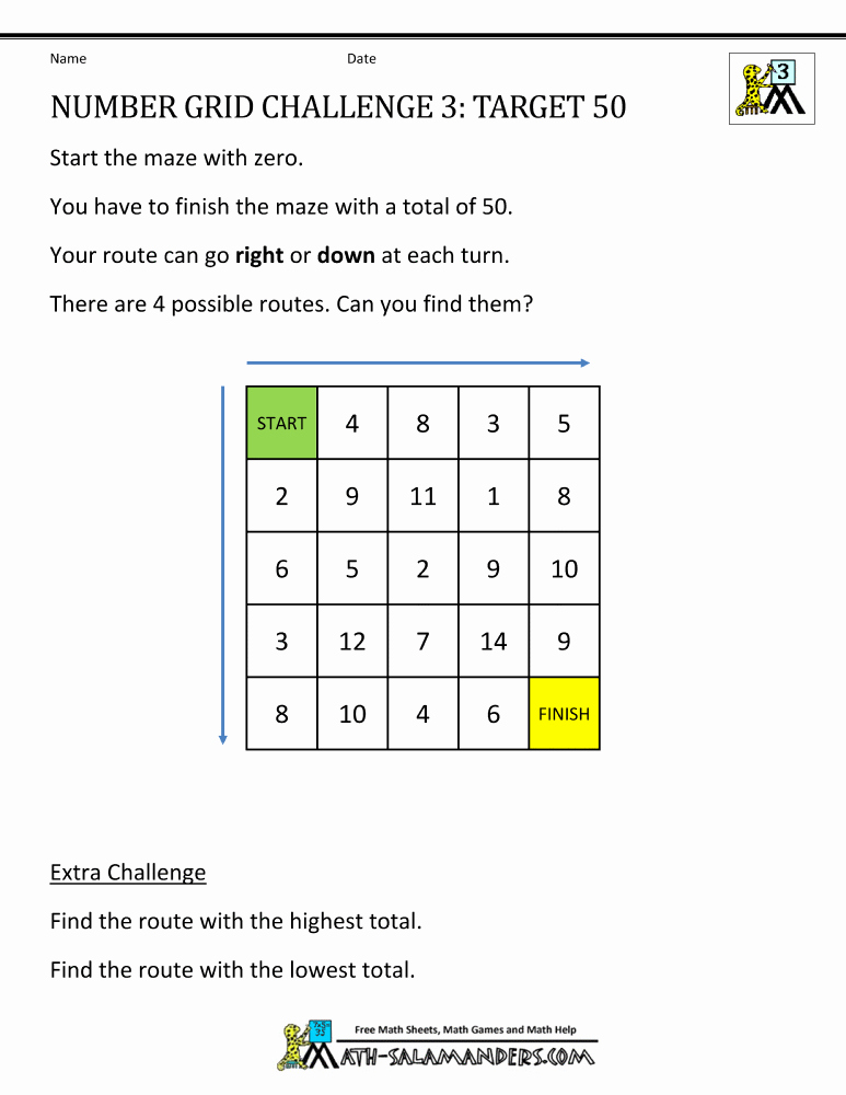 Challenge Math Worksheets Lovely Math Puzzle Worksheets 3rd Grade