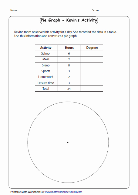 Circle Graphs Worksheets 7th Grade Awesome Worksheets 楚楚之家