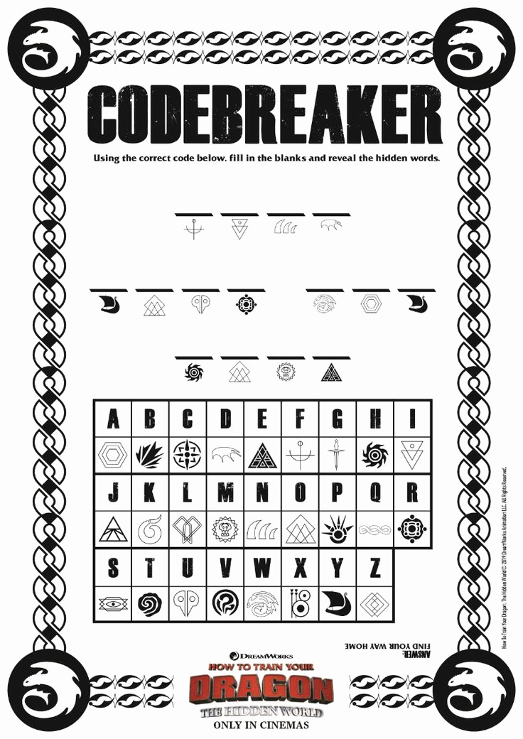 Practice 30 Simply Code Breaker Worksheet Simple Template Design