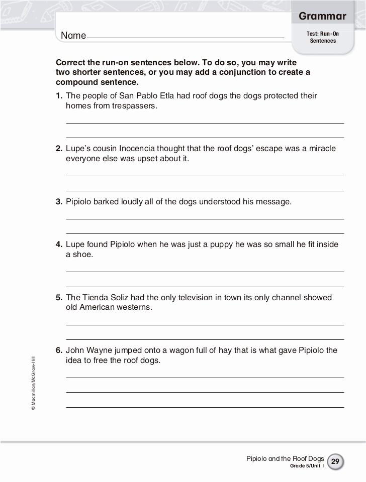 Combining Sentences Worksheets 5th Grade Fresh Sentence Bining Exercises 5th Grade Bining