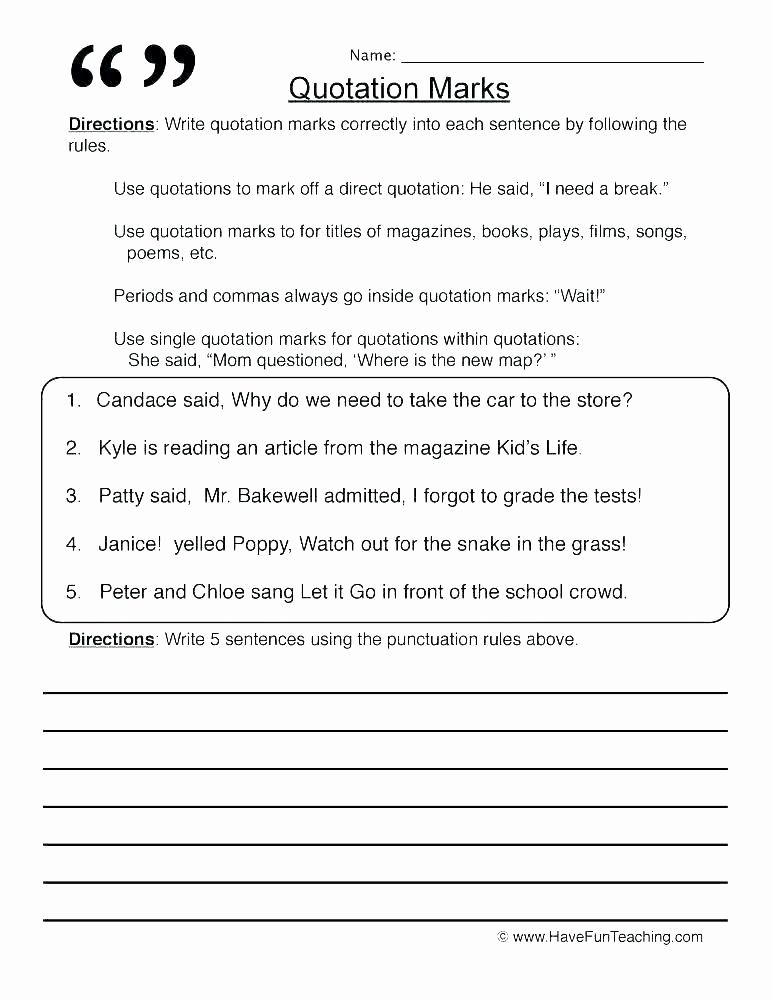 Comma Worksheet Middle School Pdf Unique Pin On Examples Printable Preschool Worksheets