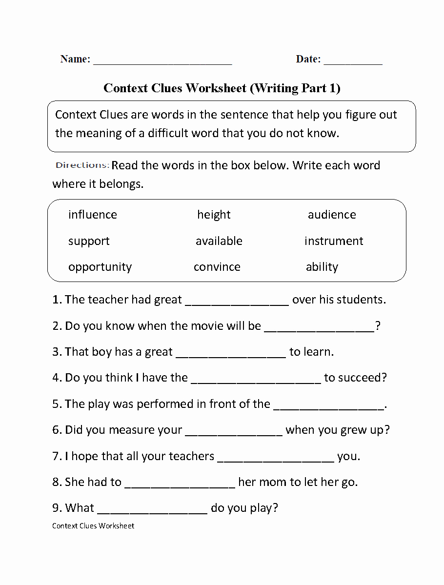 Comma Worksheets High School Pdf Inspirational Englishlinx Clauses Worksheets