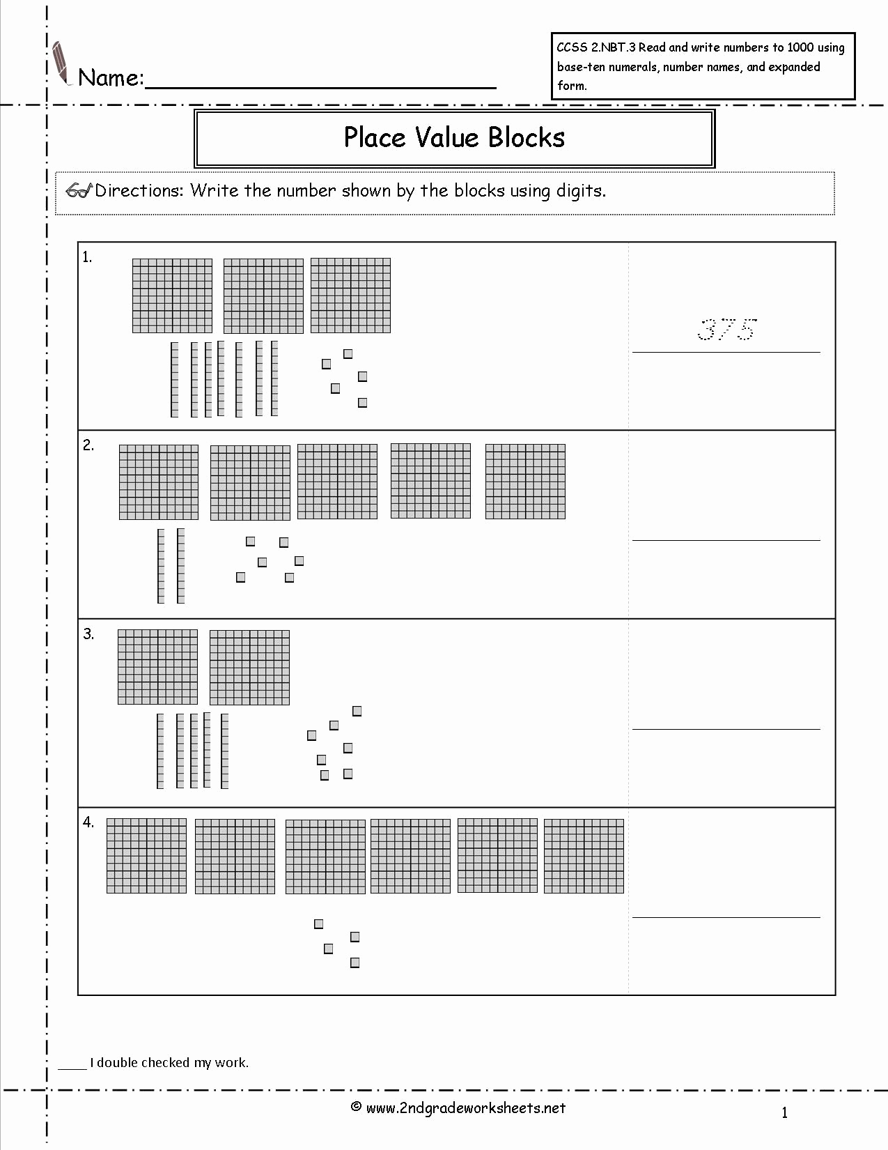Common Core Worksheets Place Value Best Of 2nd Grade Math Mon Core State Standards Worksheets