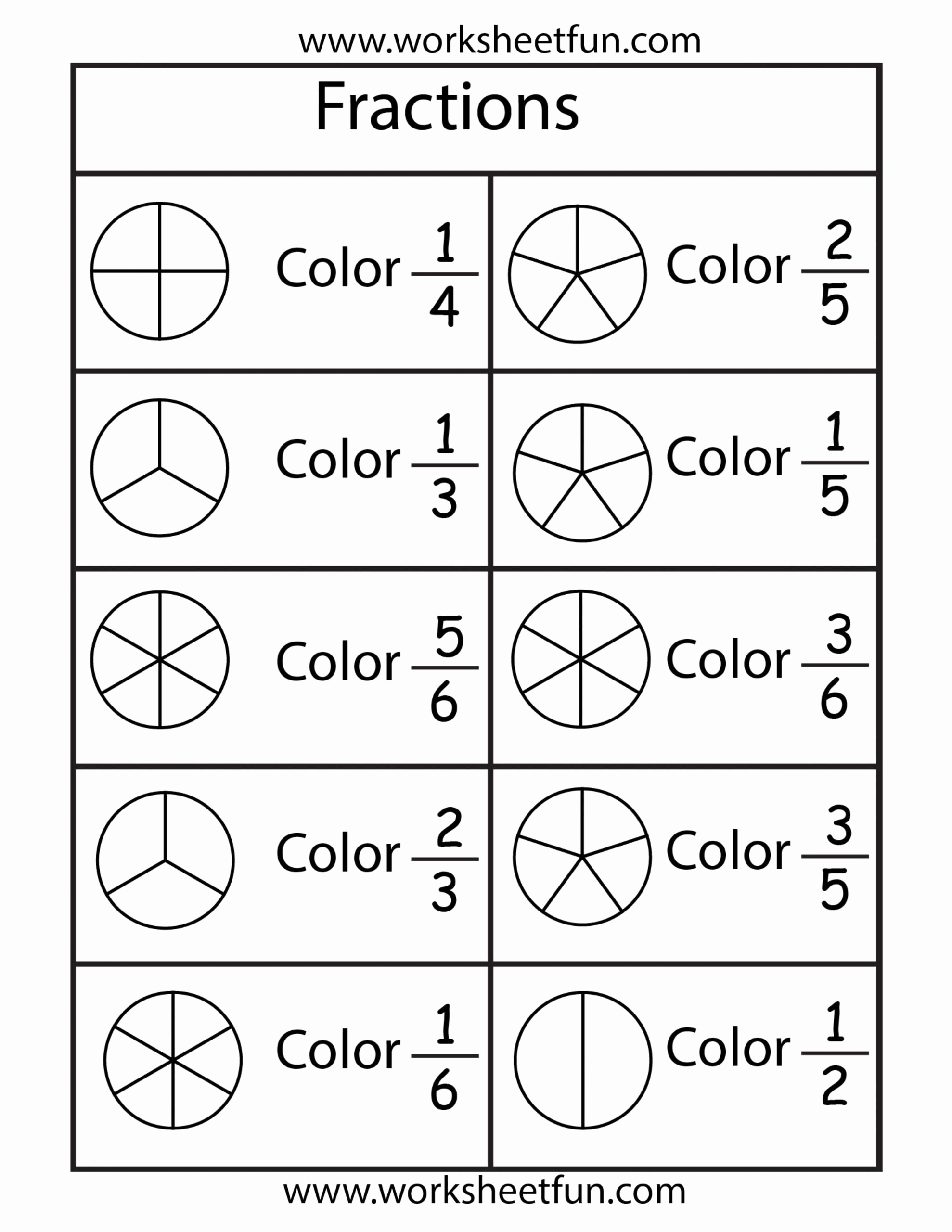 Comparing Fractions Third Grade Worksheet Elegant Paring Fractions Worksheet 3rd Grade Paring Fractions