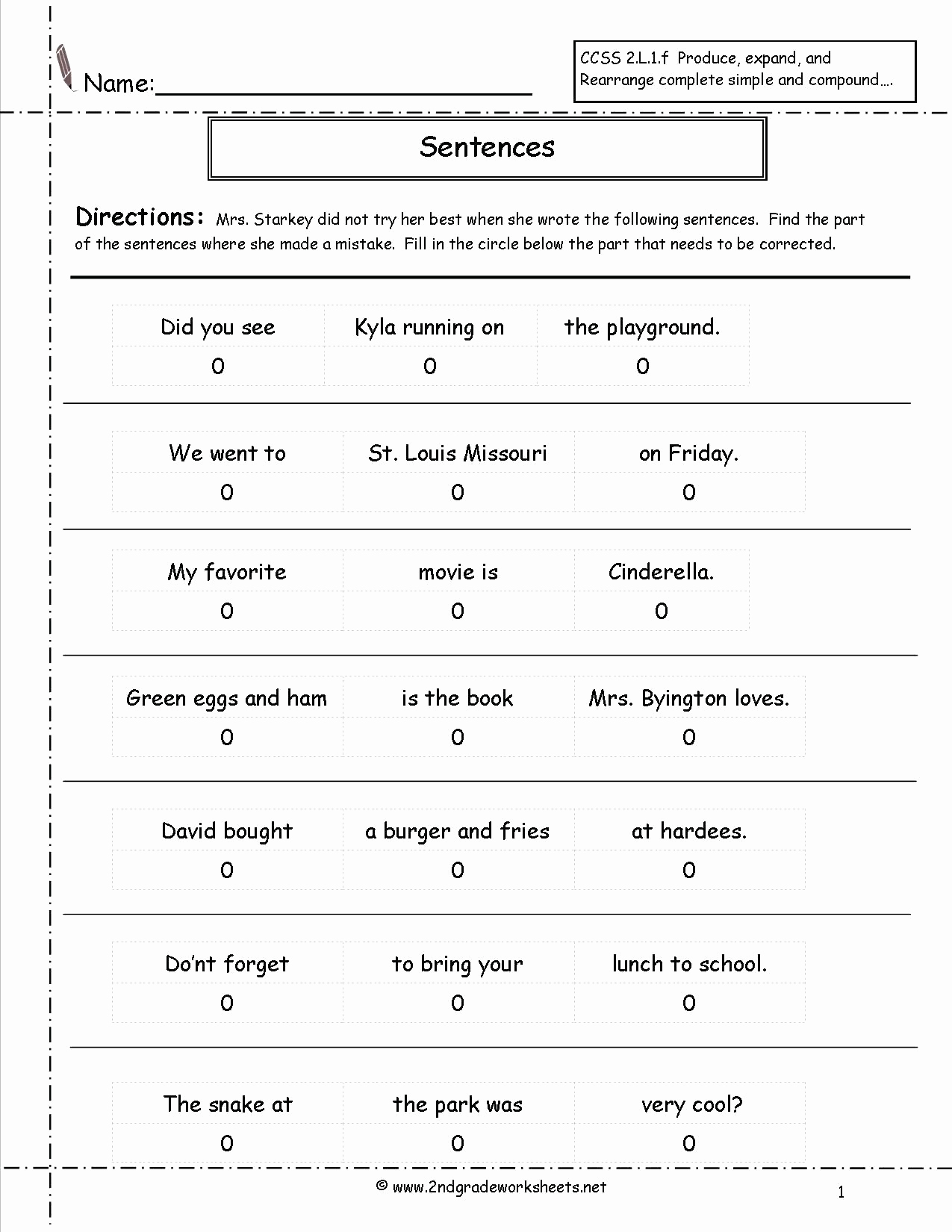 Complex Sentence Worksheets 3rd Grade Unique Pound Sentences Worksheet 3rd Grade Free Worksheet