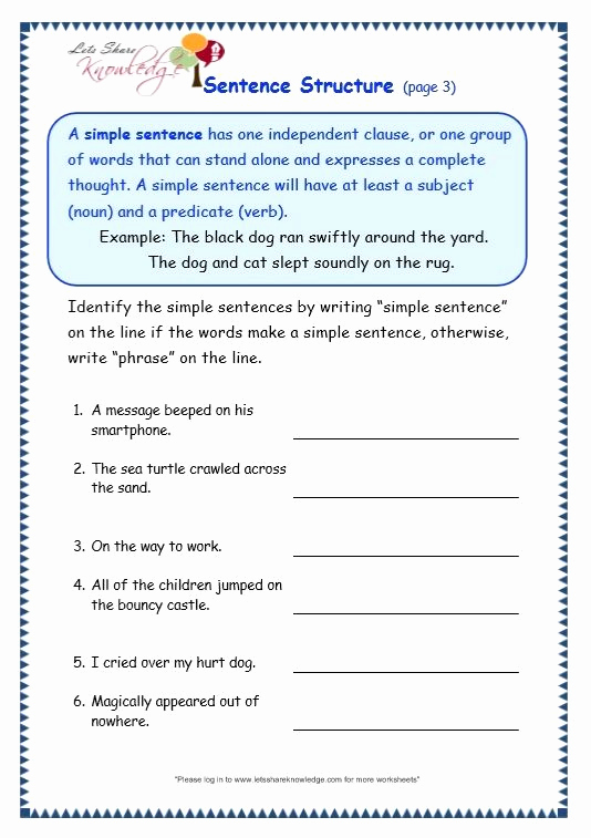 how-to-30-creative-complex-sentence-worksheets-4th-grade-simple