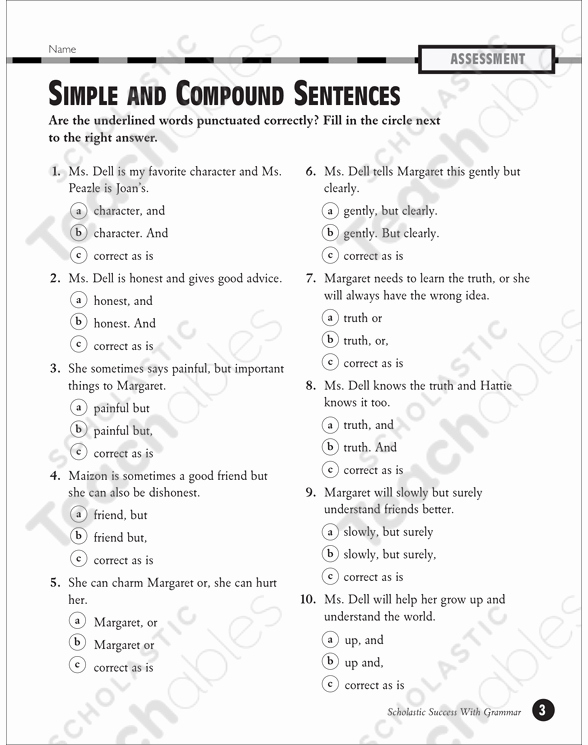 Complex Sentences Worksheets with Answers Beautiful Mockinbirdhillcottage Simple and Pound Sentences Quiz