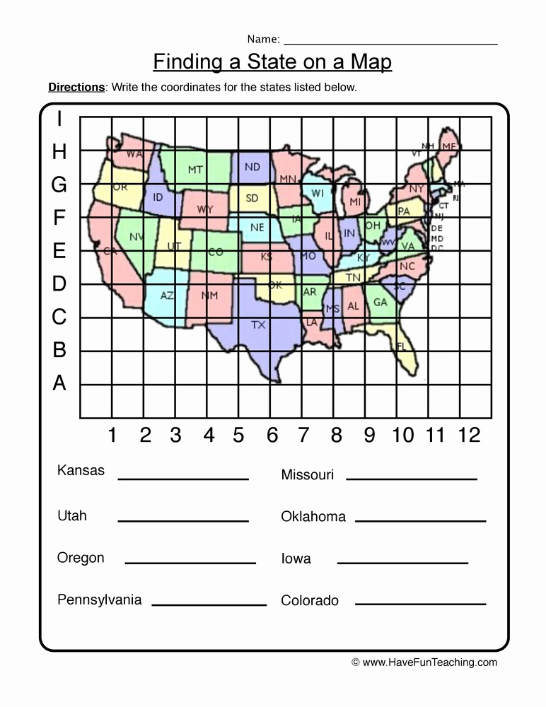 Coordinate Grid Map Worksheets Awesome Graphing Worksheets