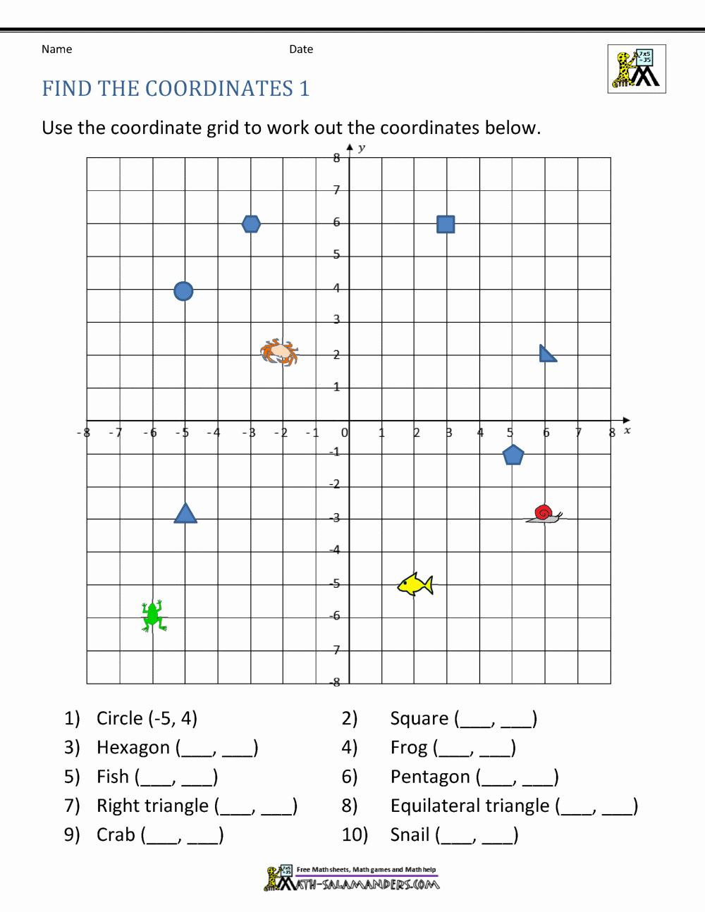 Coordinate Grid Worksheets Pdf Elegant Coordinate Plane Worksheets 4 Quadrants