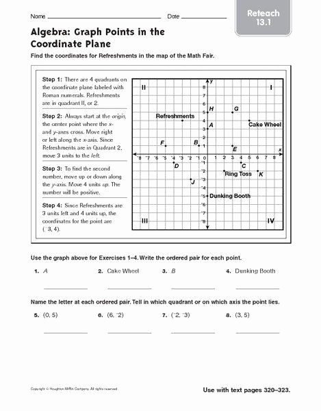 Coordinate Grids Worksheets 5th Grade Inspirational Coordinate Grids Worksheets 5th Grade Algebra Graph Points