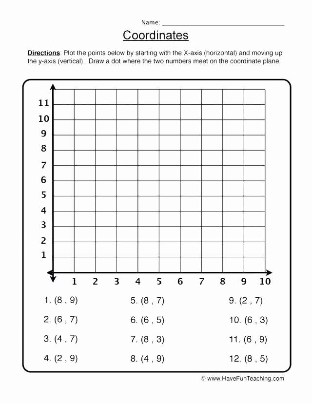 Coordinate Grids Worksheets 5th Grade New Coordinate Grids Worksheets 5th Grade Plotting Points