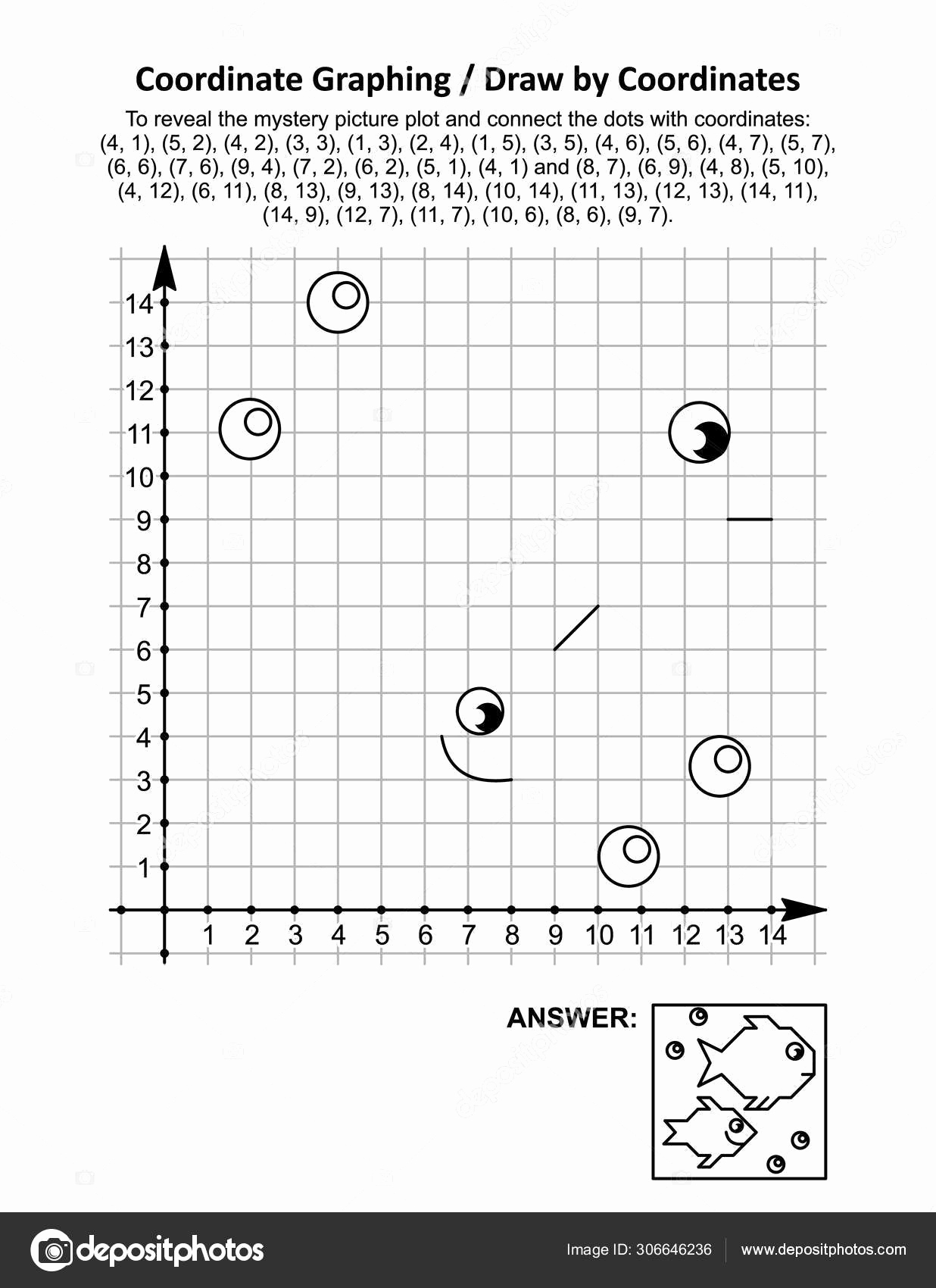 Coordinate Pictures Worksheet Awesome Free Printable Coordinate Graphing Worksheets