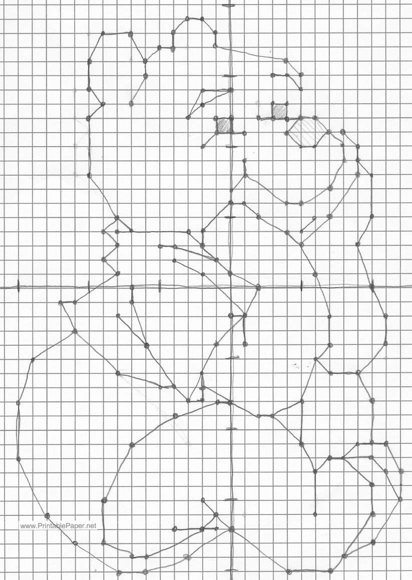 Coordinate Pictures Worksheet Lovely Math Winnie the Pooh Coordinate Plane Graph Printable