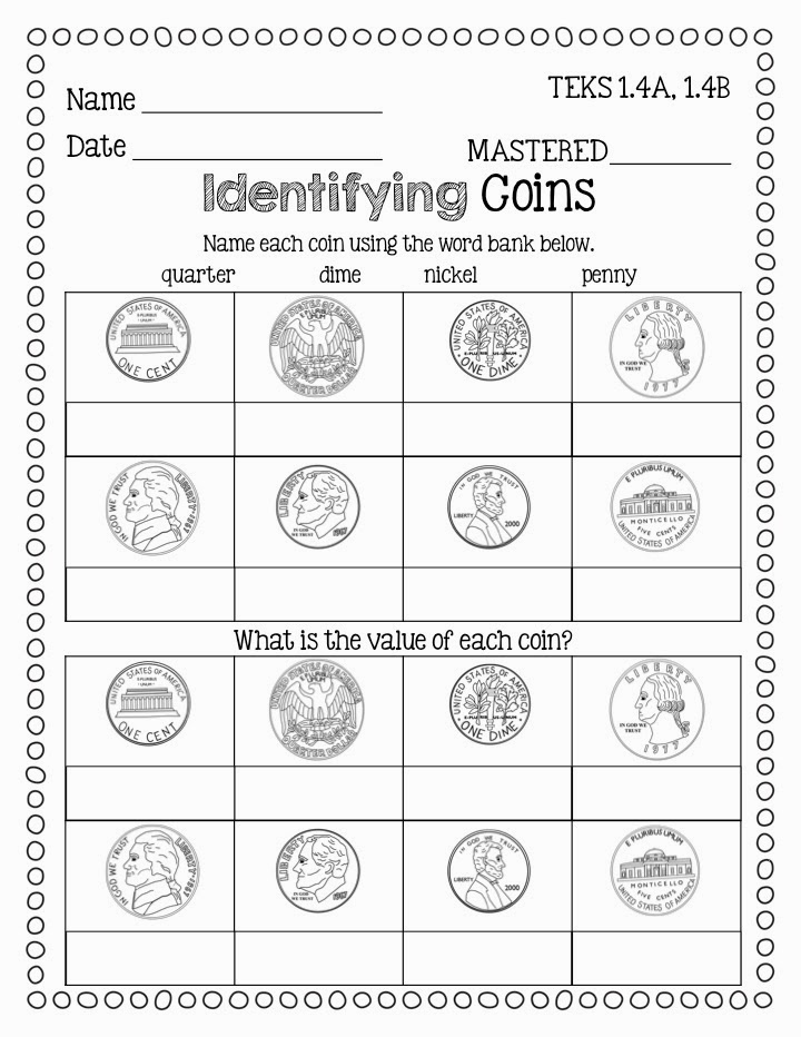 Counting Coins Worksheets First Grade Awesome Flying High In First Grade February 2014