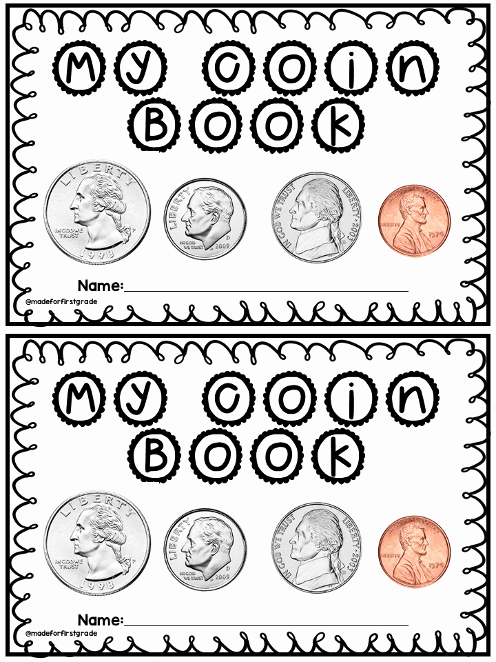 Counting Coins Worksheets First Grade Fresh First Grade Money Unit Coin Unit