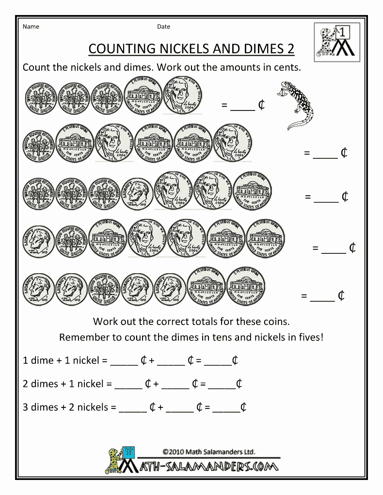 Counting Coins Worksheets First Grade Unique New 237 Counting Money Worksheets for First Graders