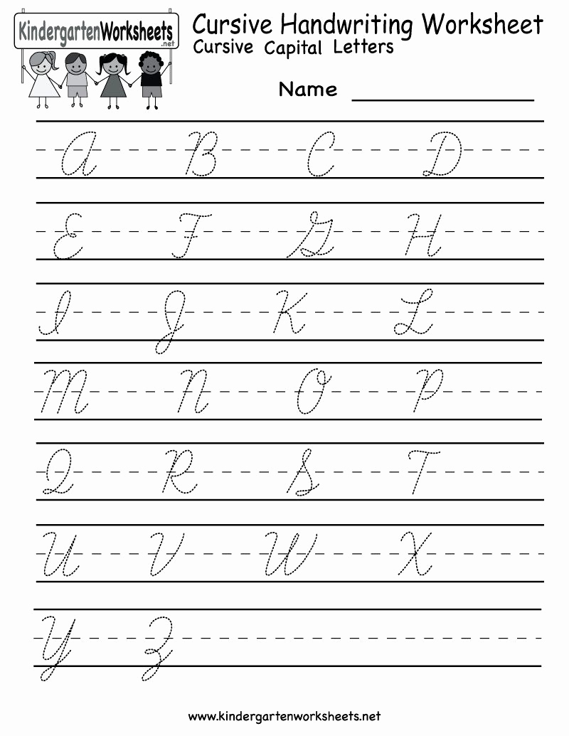 Cursive Alphabet Worksheets Pdf Beautiful Cursive Alphabet Tracing Worksheets Pdf