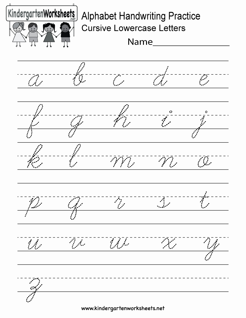 Cursive Alphabet Worksheets Pdf New Cursive Alphabet Writing Practice Worksheets Pdf