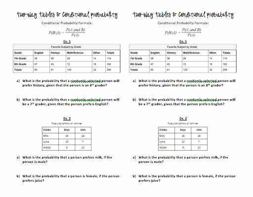 Dependent Probability Worksheets Fresh Independent and Dependent events Worksheet