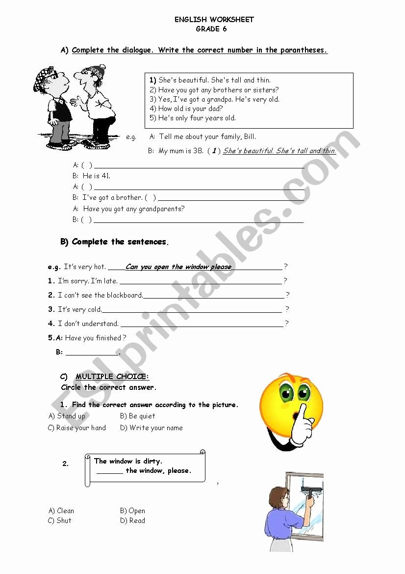 Dialogue Worksheets 4th Grade Fresh Dialogue Writing Worksheet for Grade 4 Step by Step