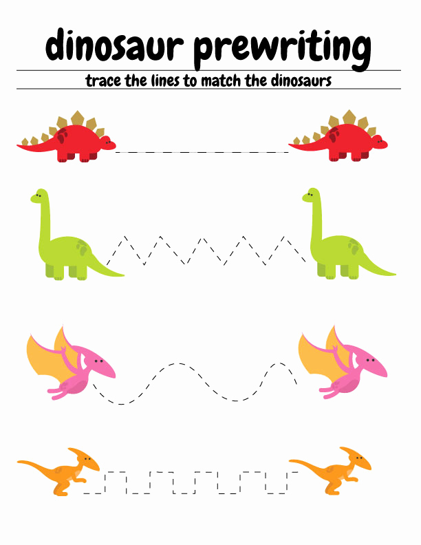 Dinosaur Worksheets for Kindergarten New Free Dinosaur Preschool Worksheets – the B Keeps Us Honest